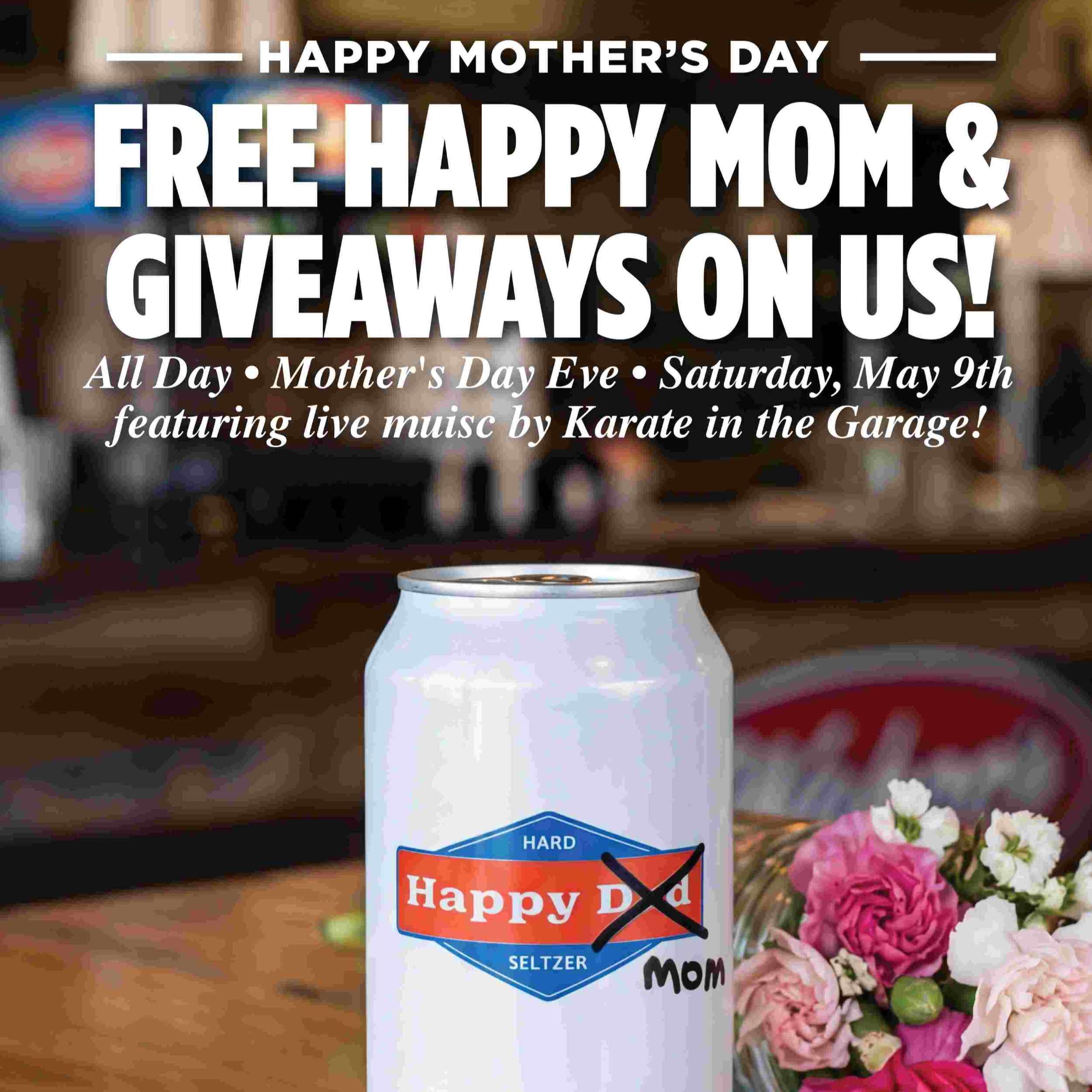 Celebrate Mother's Day Eve (yes its a thing) @ Wahoo's on Eastern. Free Happy Mom for Mom's on Saturday plus live music! @happymom @happydad