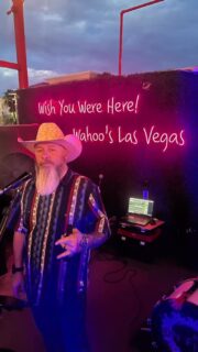 GOODSPRINGS GRIFTERS!!!
LIVE ON THE PATIO 🎸
FRIDAY • OCTOBER 9th
7:00pm to 10:00 pm
$5 @flechaazultequila Cocktails & Shots🥃
$6 @aspenvodka Featured Cocktails🍸
WAHOOS • 10430 S. EASTERN AVE