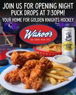 HOCKEY IS BACK!!🔥🔥🔥
Join us at 7:30 tonight for the first puck drop of the season and cheer on your hometown @vegasgoldenknights 🏒